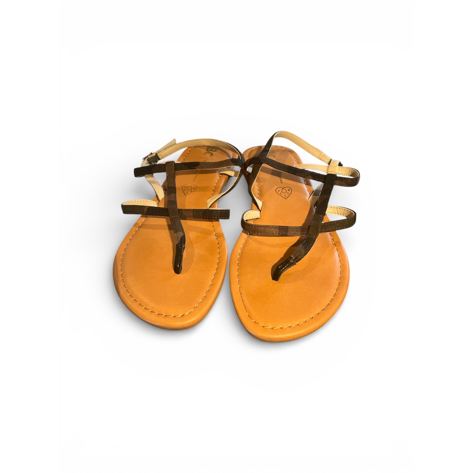 Bc Born In California Vegan Strappy Sandal Women's Size 7